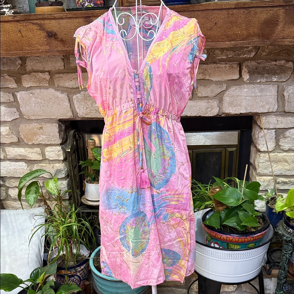 Karma Highway Colorful Women's Dress NWOT